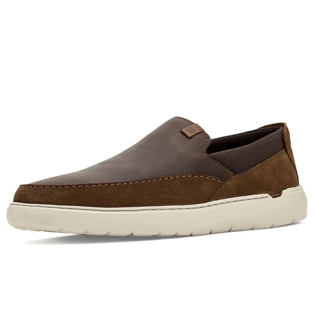 Clarks Flexwell Step 26187779 Loafers Men's US 13 M Brown Casual Shoes LIQ1592